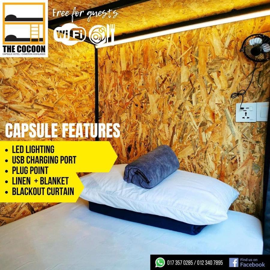 The Cocoon Capsule Hotel Cameron Highlands Exteriör bild